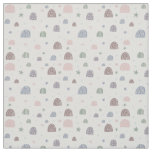 boho modern pastel rainbow stars fabric