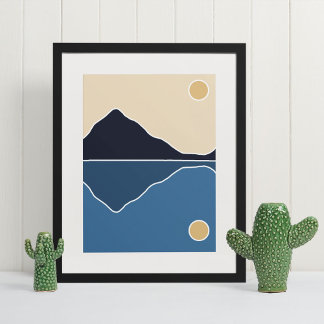 boho modern wall art Print