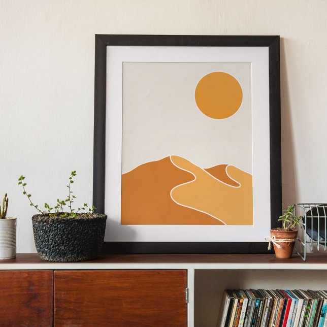 boho modern wall art Print (boho modern wall art Print)