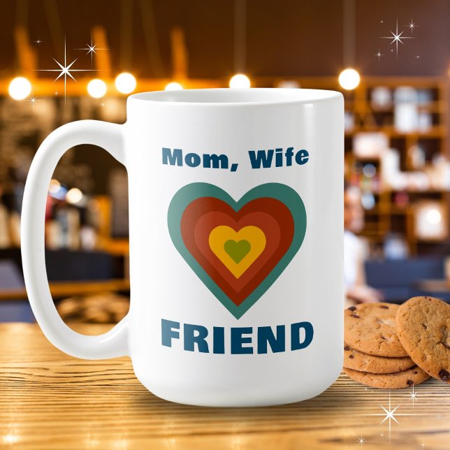 BOHO Mom, Wife, FRIEND Coffee Mug (Available in multiple styles, colors and sizes. )