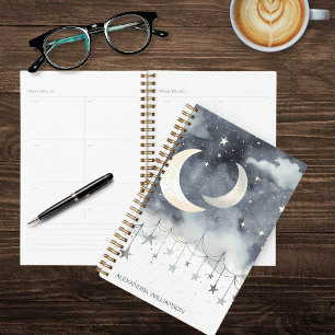 Boho Moons & Stars Planner