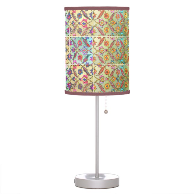Boho Moroccan colorful Bright Bed Bath Lamp (Left)