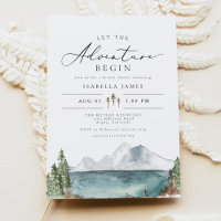 Boho Mountain Lake Boho Adventure Bridal Shower