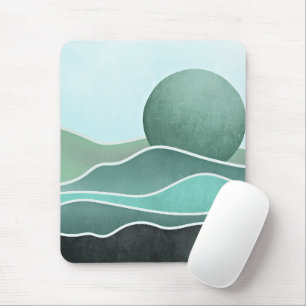 Boho mountain mouse pad