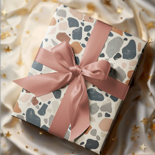 Boho Multicolor Terrazzo Wrapping Paper