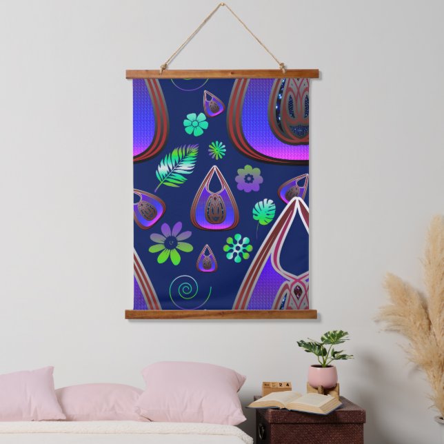 Boho My Treasure 0 Pattern Hanging Tapestry (Bedroom)