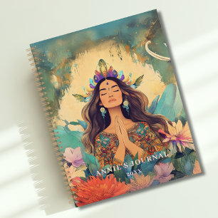 Boho Mystic Spiritual Woman Illustration Planner