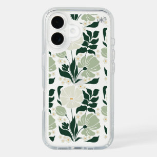 Boho nature lovers floral pattern iPhone 16 case