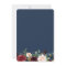 Boho Navy Blush Floral Botanical Senior Graduation