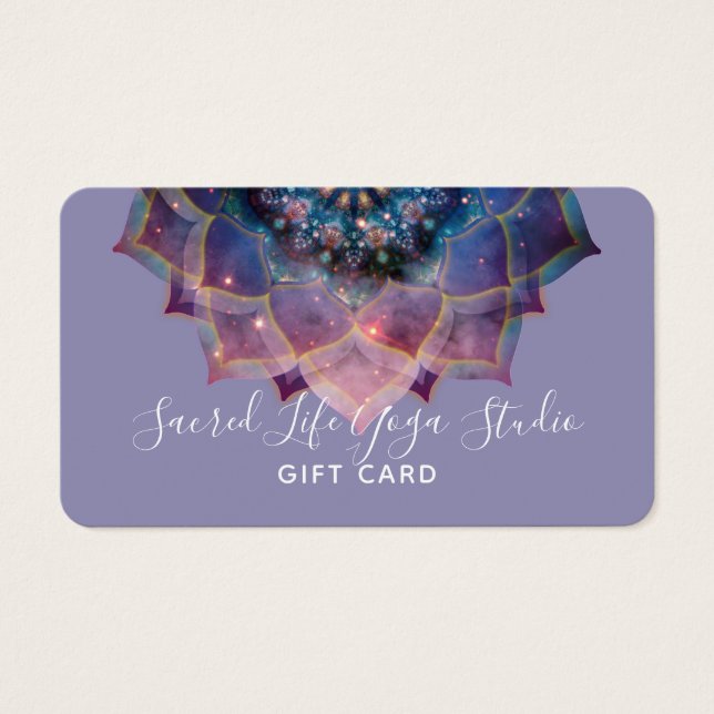 Boho Nebula Bloom | Mandala Design (Front)