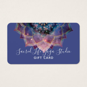 Boho Nebula Bloom Mandala Design