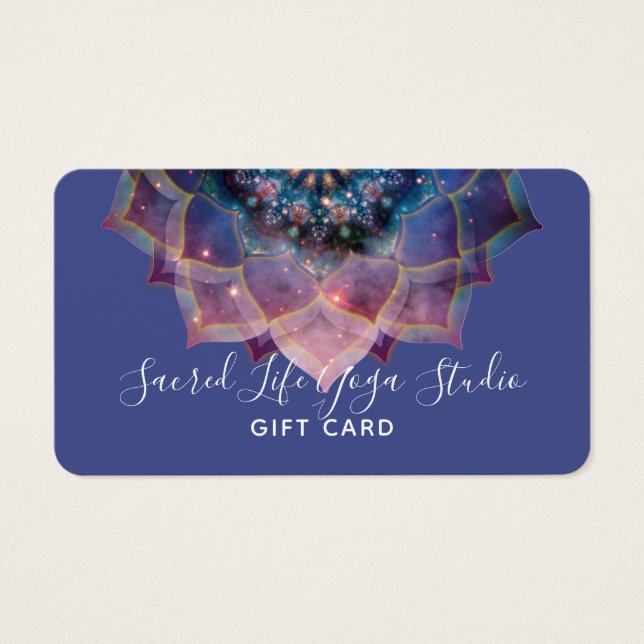 Boho Nebula Bloom | Mandala Design (Front)