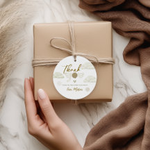 Boho Neutral Earth Tones Watercolor Clouds Thank