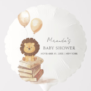 Boho New Chapter Wild Lion Balloon Baby Shower 