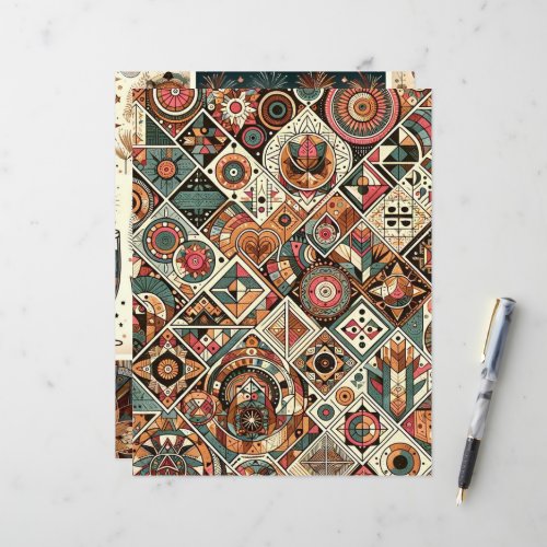 Boho New Year Craft &amp; Scrapbook Paper