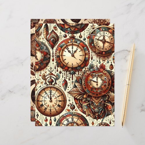 Boho New Year Craft &amp; Scrapbook Paper