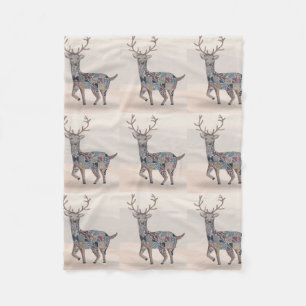 Boho Nursery Art Baby Blanket