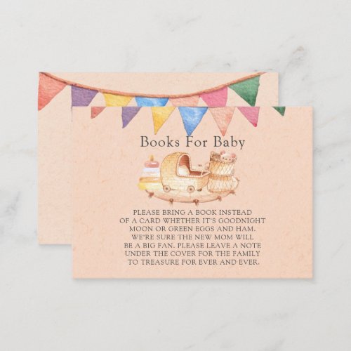 Boho Nursery Baby Crib Toys Books For Baby Business Card