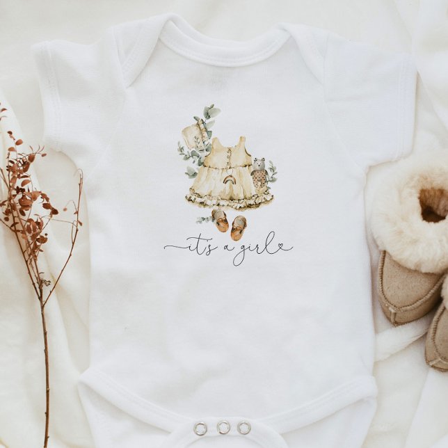 Boho nursery baby girl outfit baby shower bodysuit (Creator Uploaded)