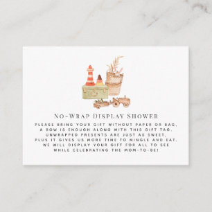 Boho Nursery   No Wrap Display Shower Insert