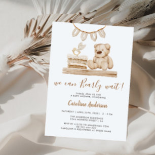 Boho Nursery Toys Baby Shower Invitation