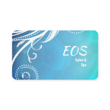 Boho Ocean Salon Spa Loyalty Business Card