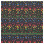 Boho Ombre Sunset | Dark Rainbow Fabric