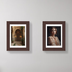 Boho & orientalist wall art sets