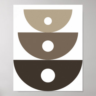 Boho paintings poster