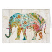 Boho Paisley Elephant II (Front Horizontal)