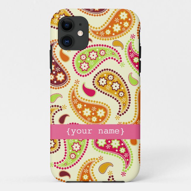 Boho Paisley iPhone 5 Case (Back)