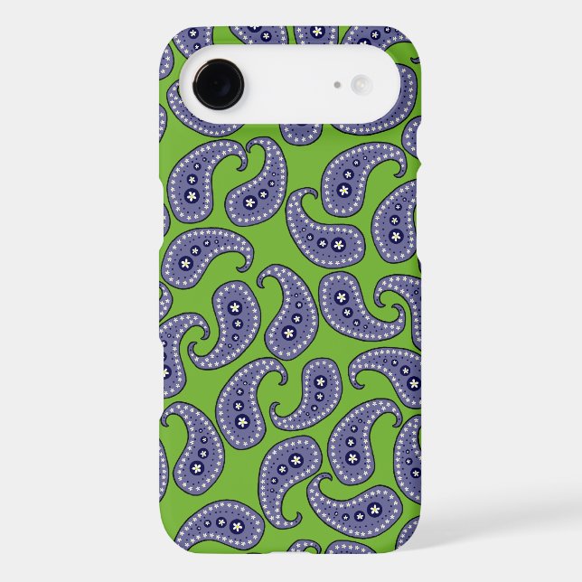 Boho Paisley iPhone Case (Back)