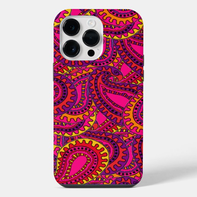 Boho Paisley Iphone Case (Back)