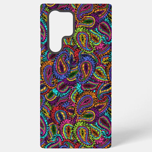Boho Paisley Samsung Galaxy Case (Back)