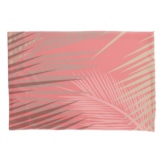 Boho Palm Pattern Pillow Case (Front)