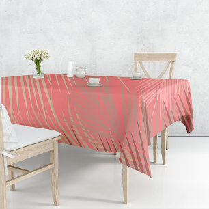 Boho Palm Pattern Tablecloth