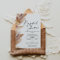 Boho Pampas Grass Bridal Shower Invitation