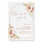Boho Pampas Grass Bridal Shower Welcome Sign