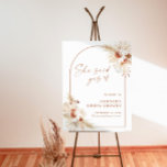 Boho Pampas Grass Bridal Shower Welcome Sign<br><div class="desc">This lovely Customizable Welcome Poster features a minimalist design with an earthy, desert color scheme- perfect for an event saturated in neutral tones and is a beautiful way to warmly welcome your guests to your wedding, bridal shower, baby shower or special event. Easily edit most wording to match your event!...</div>