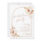 Boho Pampas Grass Graduation Party Invite
