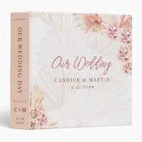 Boho Pampas Grass Modern Wedding Day Shower Photo