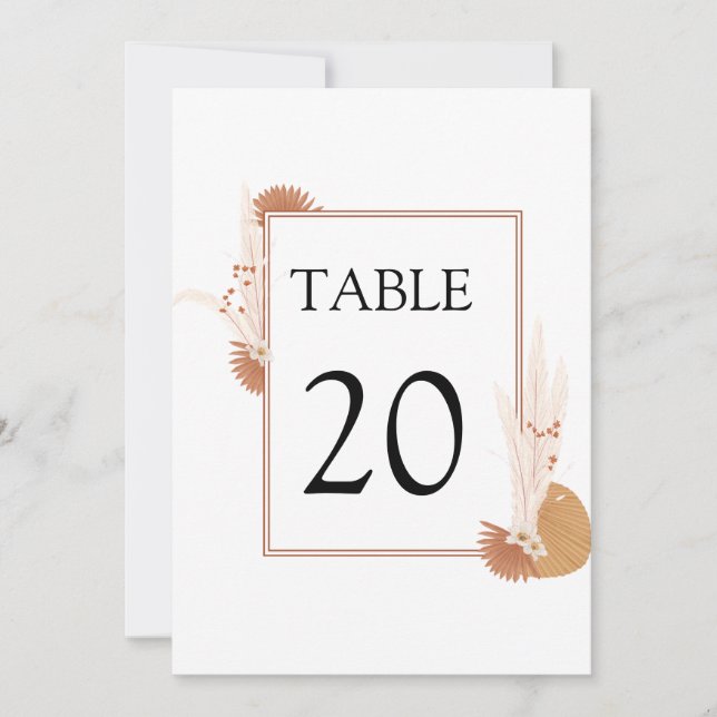 Boho pampas grass neutral Cream Arch supplies (Front)