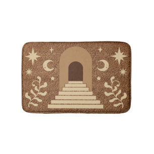 Boho Pattern Bath Mat