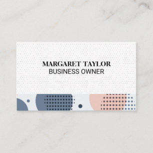 Boho Pattern Business Card