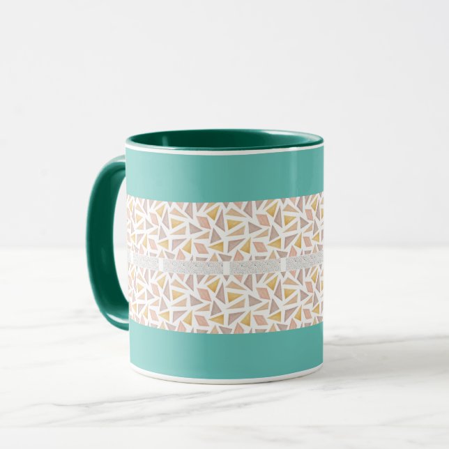 Boho Pattern Design Mug (Front Left)