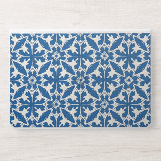 Boho Pattern in Blue – Elegant & Bold HP Laptop Skin
