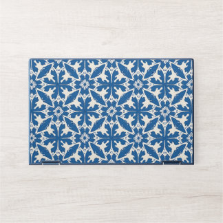 Boho Pattern in Blue – Elegant & Bold HP Laptop Skin