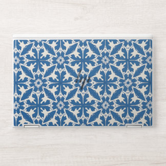 Boho Pattern in Blue – Elegant & Bold HP Laptop Skin