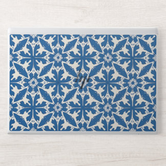Boho Pattern in Blue – Elegant & Bold HP Laptop Skin