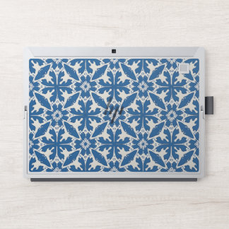 Boho Pattern in Blue – Elegant & Bold HP Laptop Skin